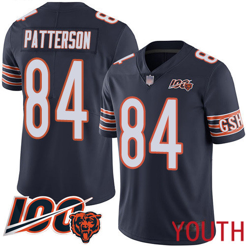 Chicago Bears Limited Navy Blue Youth Cordarrelle Patterson Home Jersey NFL Football #84 100th Season